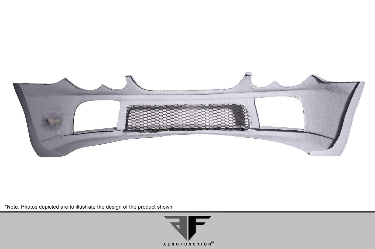 2003-2008 Mercedes SL Class R230 AF Signature 1 Series Wide Body Conversion Front Bumper Cover ( GFK ) - 1 Piece