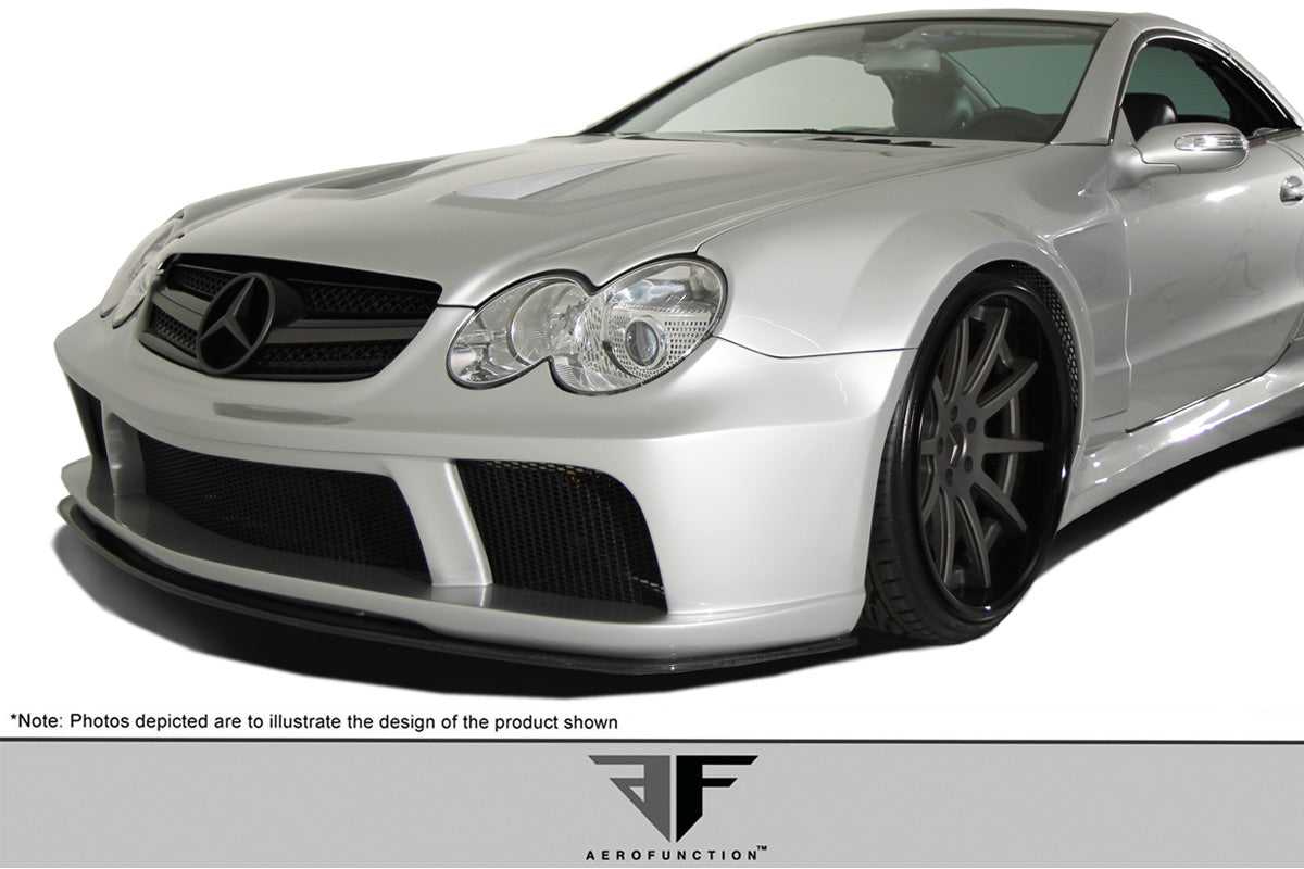 2003-2008 Mercedes SL Class R230 AF Signature 1 Series Wide Body Conversion Front Bumper Cover ( GFK ) - 1 Piece