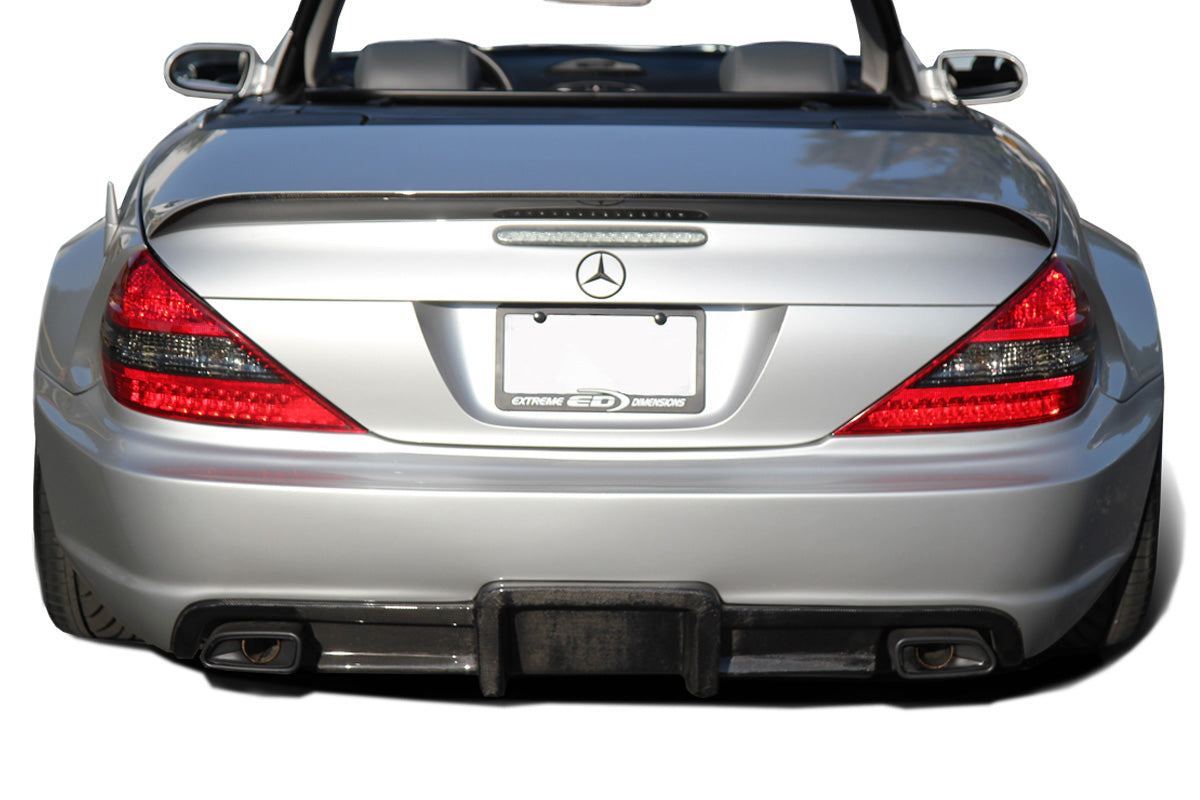 2003-2012 Mercedes SL Class R230 Carbon AF Signature 1 Series Wide Body Conversion Rear Diffuser ( CFP ) - 1 Piece