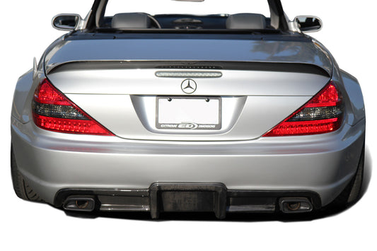 2003-2012 Mercedes SL Class R230 Carbon AF Signature 1 Series Wide Body Conversion Rear Diffuser ( CFP ) - 1 Piece