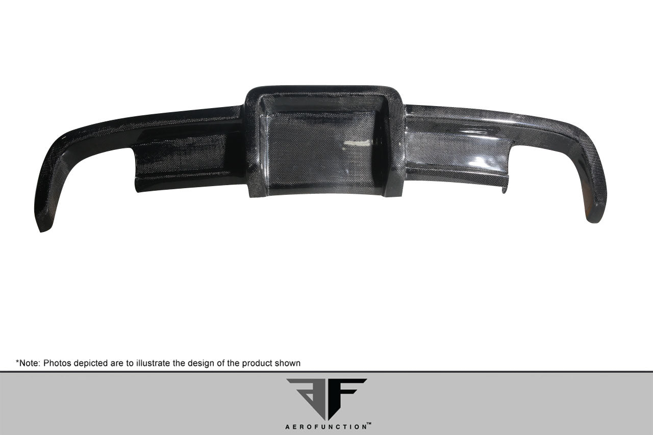 2003-2012 Mercedes SL Class R230 Carbon AF Signature 1 Series Wide Body Conversion Rear Diffuser ( CFP ) - 1 Piece