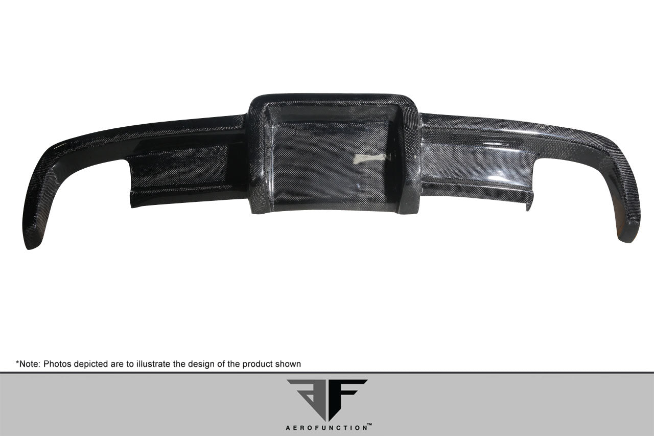 2003-2012 Mercedes SL Class R230 Carbon AF Signature 1 Series Wide Body Conversion Rear Diffuser ( CFP ) - 1 Piece