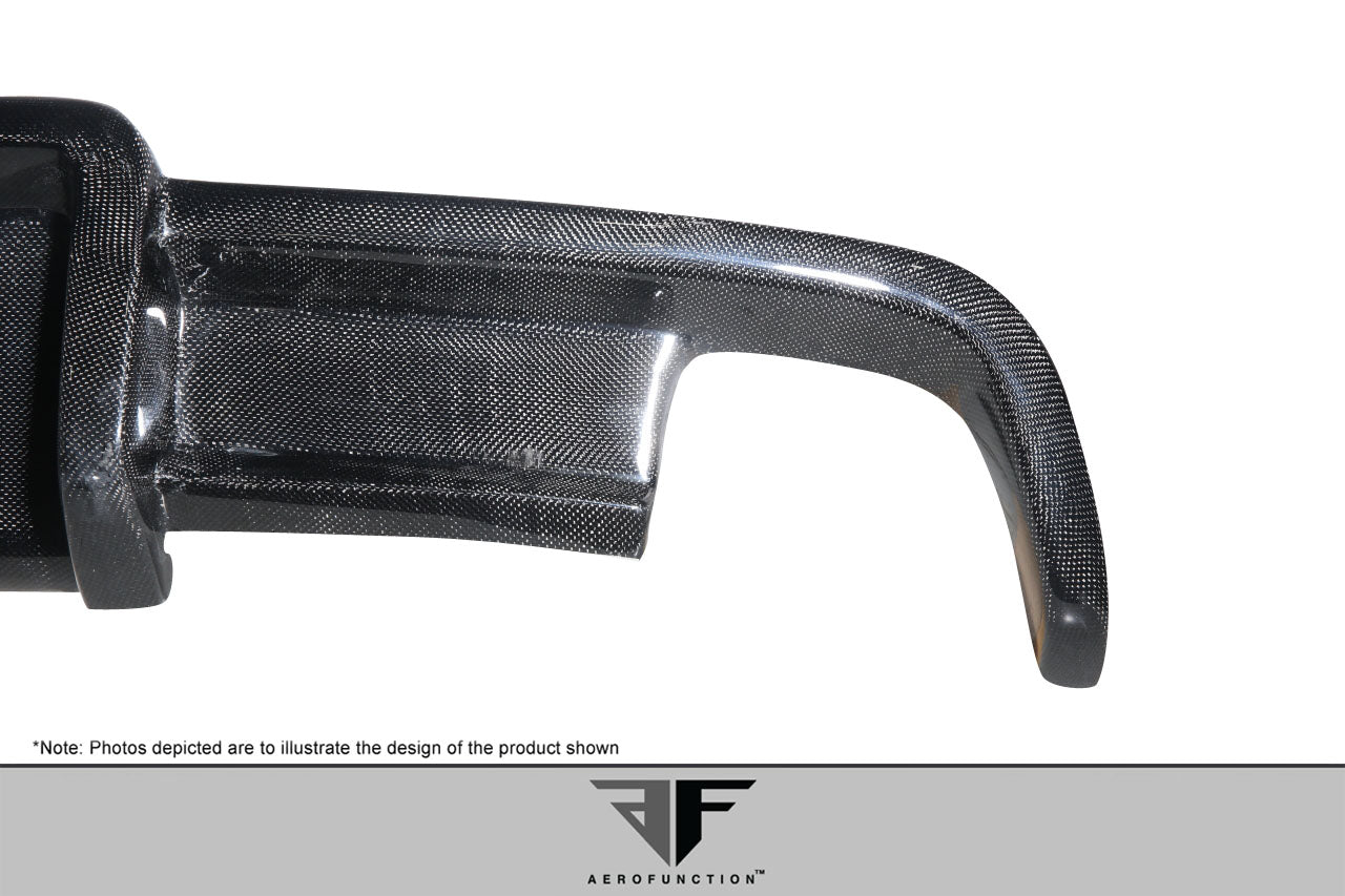 2003-2012 Mercedes SL Class R230 Carbon AF Signature 1 Series Wide Body Conversion Rear Diffuser ( CFP ) - 1 Piece