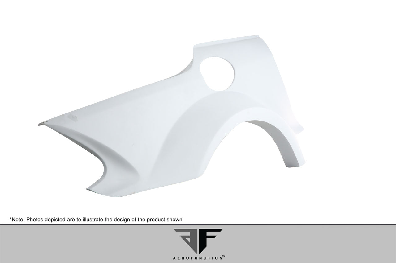 2003-2012 Mercedes SL Class R230 AF Signature 1 Series Wide Body Conversion Rear Fenders ( GFK ) - 2 Piece