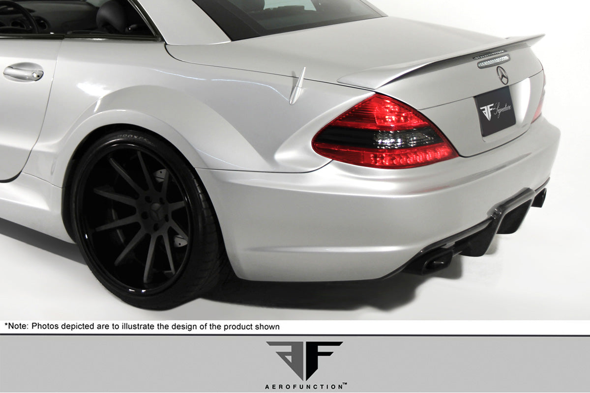2003-2012 Mercedes SL Class R230 AF Signature 1 Series Wide Body Conversion Rear Fenders ( GFK ) - 2 Piece