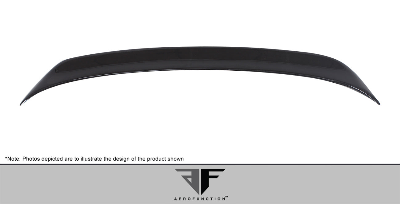 2003-2012 Mercedes SL Class R230 Carbon AF Signature 1 Series Conversion Trunk Spoiler ( CFP ) - 1 Piece