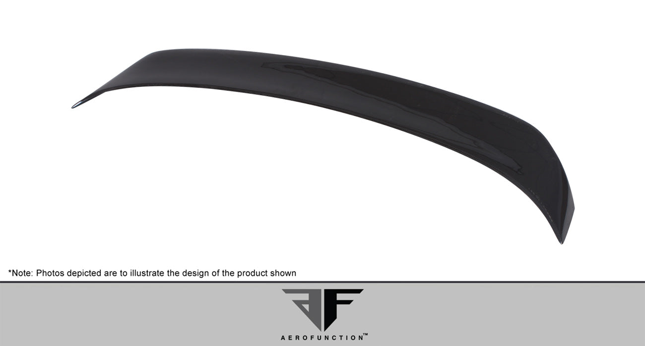 2003-2012 Mercedes SL Class R230 Carbon AF Signature 1 Series Conversion Trunk Spoiler ( CFP ) - 1 Piece
