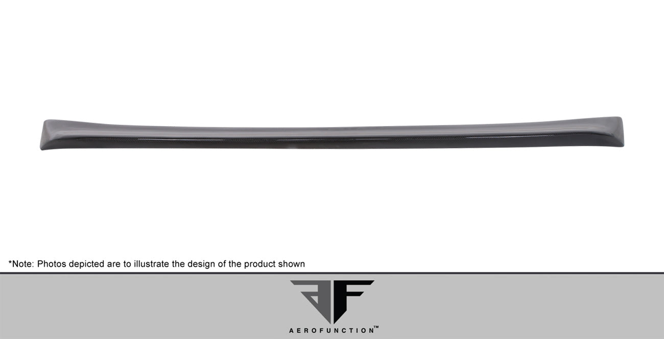 2003-2012 Mercedes SL Class R230 Carbon AF Signature 1 Series Conversion Trunk Spoiler ( CFP ) - 1 Piece