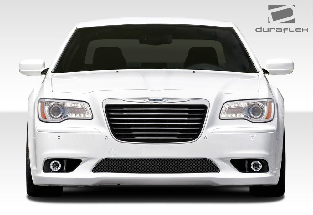 2011-2014 Chrysler 300 Duraflex SRT Look Body Kit - 3 Piece - Includes SRT Look Front Bumper Cover (108032) SRT Look Rear Bumper Cover (108033) SRT Look Rear Wing Trunk Lid Spoiler (108034)