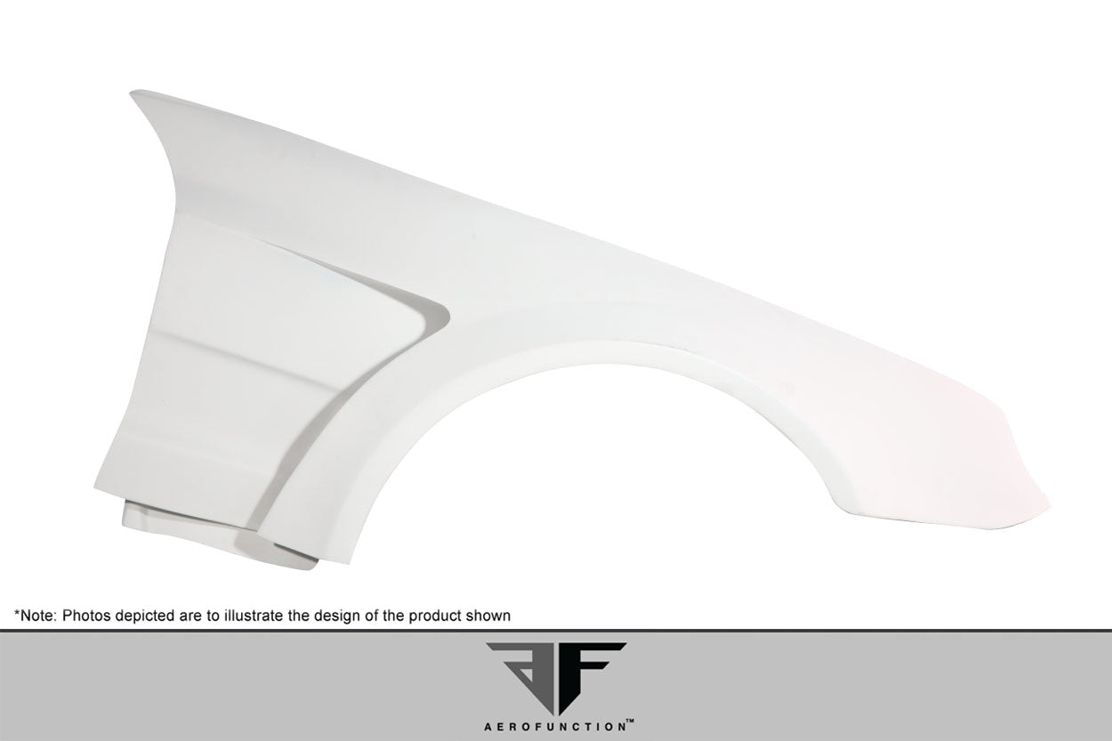2003-2008 Mercedes SL Class R230 AF Signature 1 Series Wide Body Conversion Front Fenders ( GFK ) - 2 Piece