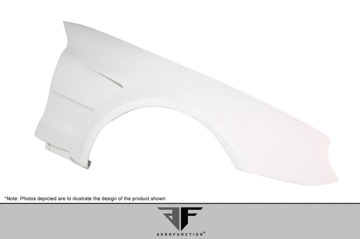 2003-2008 Mercedes SL Class R230 AF Signature 1 Series Wide Body Conversion Front Fenders ( GFK ) - 2 Piece