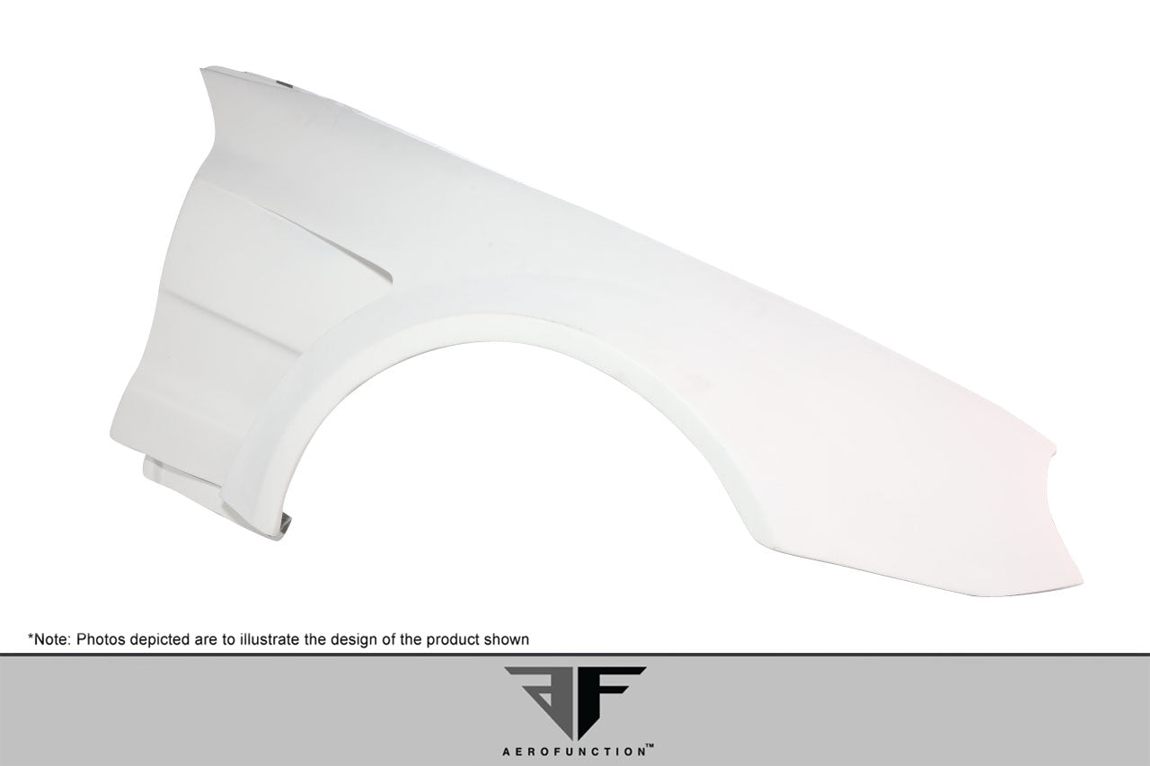 2003-2008 Mercedes SL Class R230 AF Signature 1 Series Wide Body Conversion Front Fenders ( GFK ) - 2 Piece