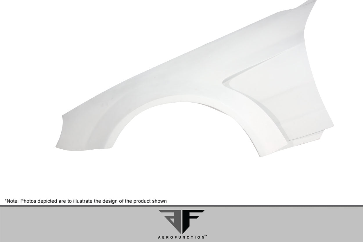 2003-2008 Mercedes SL Class R230 AF Signature 1 Series Wide Body Conversion Front Fenders ( GFK ) - 2 Piece