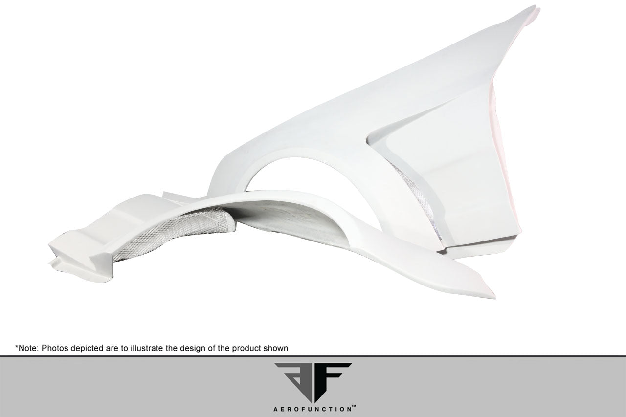 2003-2008 Mercedes SL Class R230 AF Signature 1 Series Wide Body Conversion Front Fenders ( GFK ) - 2 Piece