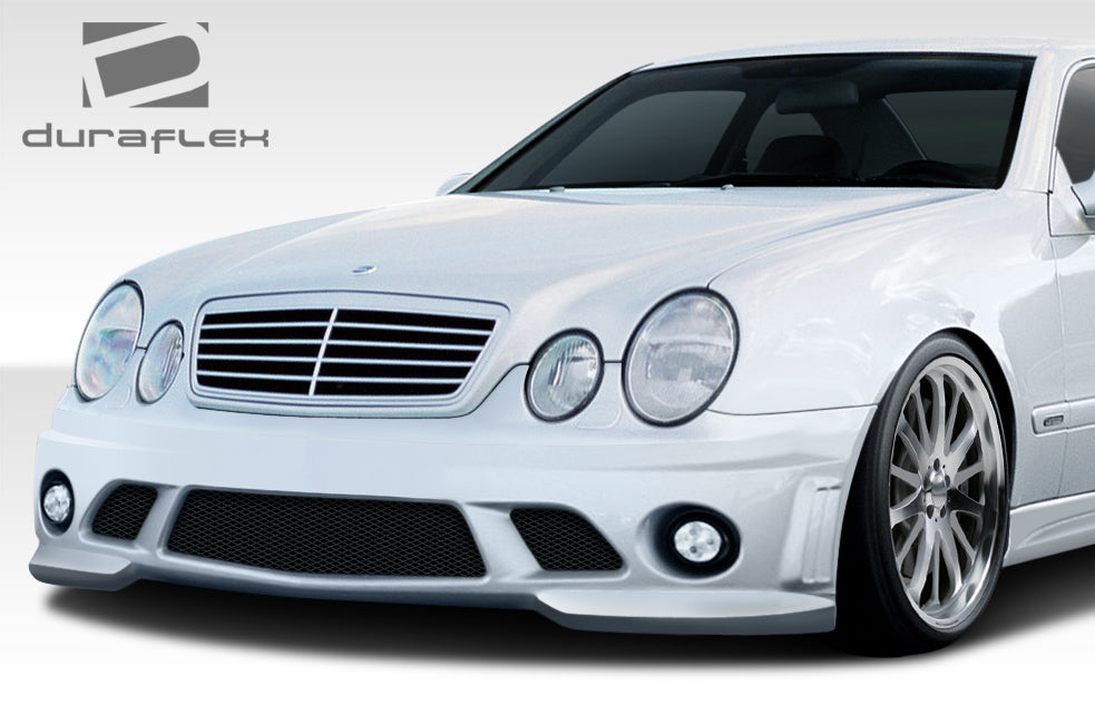 1998-2002 Mercedes CLK W208 Duraflex C63 Look Body Kit - 4 Piece - Includes C63 Look Front Bumper Cover (108054) C63 Look Side Skirts Rocker Panels (108055) C63 Look Rear Bumper Cover (108056)