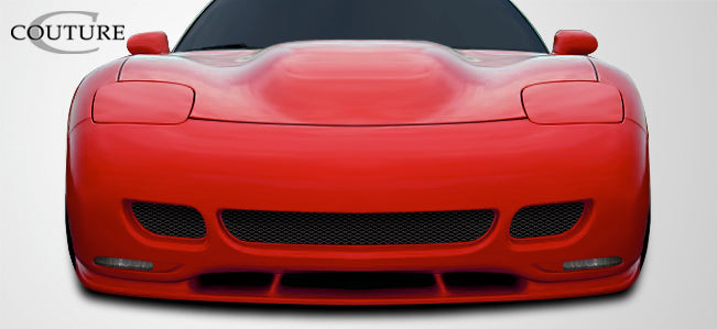 1997-2004 Chevrolet Corvette C5 Couture Urethane TS Edition Front Lip Under Spoiler Air Dam - 1 Piece