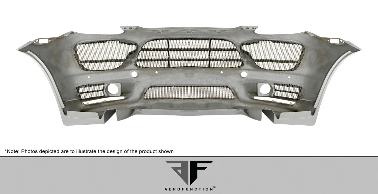 2011-2014 Porsche Cayenne AF-2 Front Bumper Cover ( GFK ) - 1 Piece