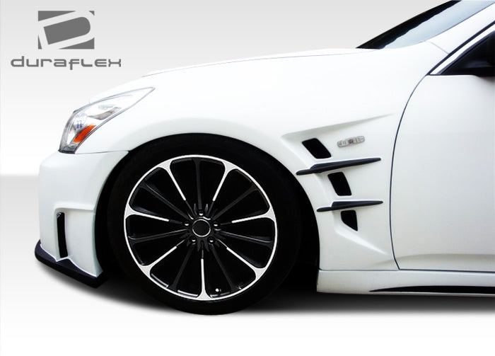 2007-2013 Infiniti G Sedan G25 G35 G37 Duraflex W-1 Fenders - 2 Piece