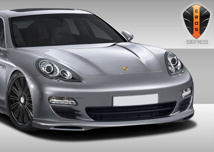 2010-2013 Porsche Panamera Eros Version 2 Front Lip Under Spoiler Air Dam - 1 Piece