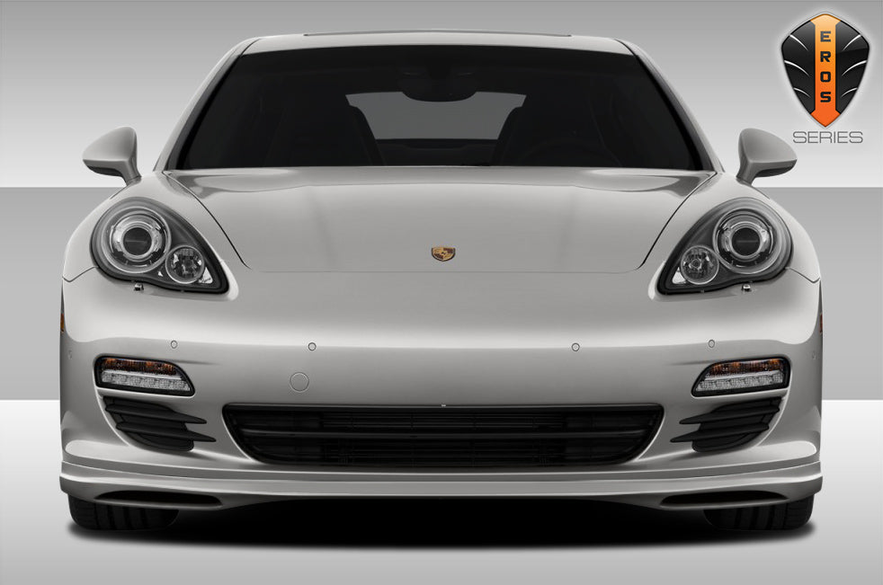 2010-2013 Porsche Panamera Eros Version 2 Front Lip Under Spoiler Air Dam - 1 Piece