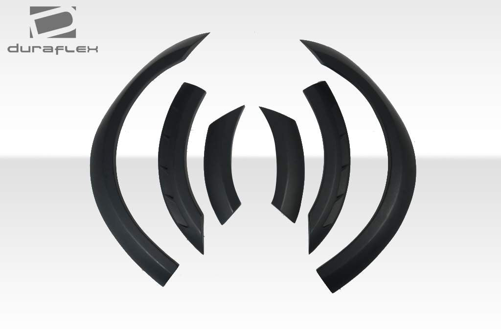 2010-2015 Porsche Panamera Eros Version 4 Wide Body Fender Flares - 6 Piece