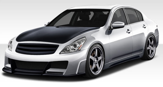 2010-2013 Infiniti G Sedan G25 35 37 Duraflex Elite Body Kit - 4 Piece - Includes Elite Front Bumper Cover (108242) Elite Side Skirts Rocker Panels (107667) Elite Rear Bumper Cover (107668)