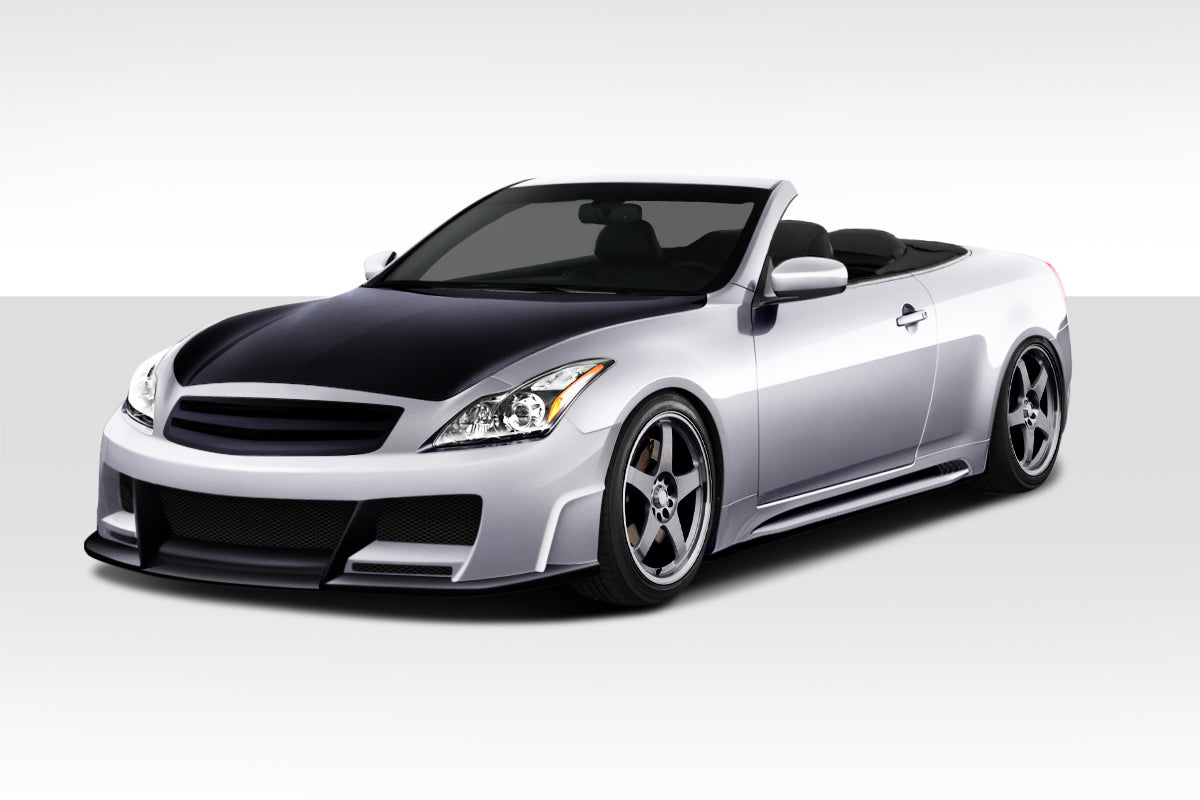 2008-2015 Infiniti G Coupe G37 Q60 Convertible Duraflex Elite Body Kit - 4 Piece - Includes Elite Front Bumper Cover (108238) Elite Side Skirts Rocker Panels (108239) Elite Rear Bumper Cover (108240)