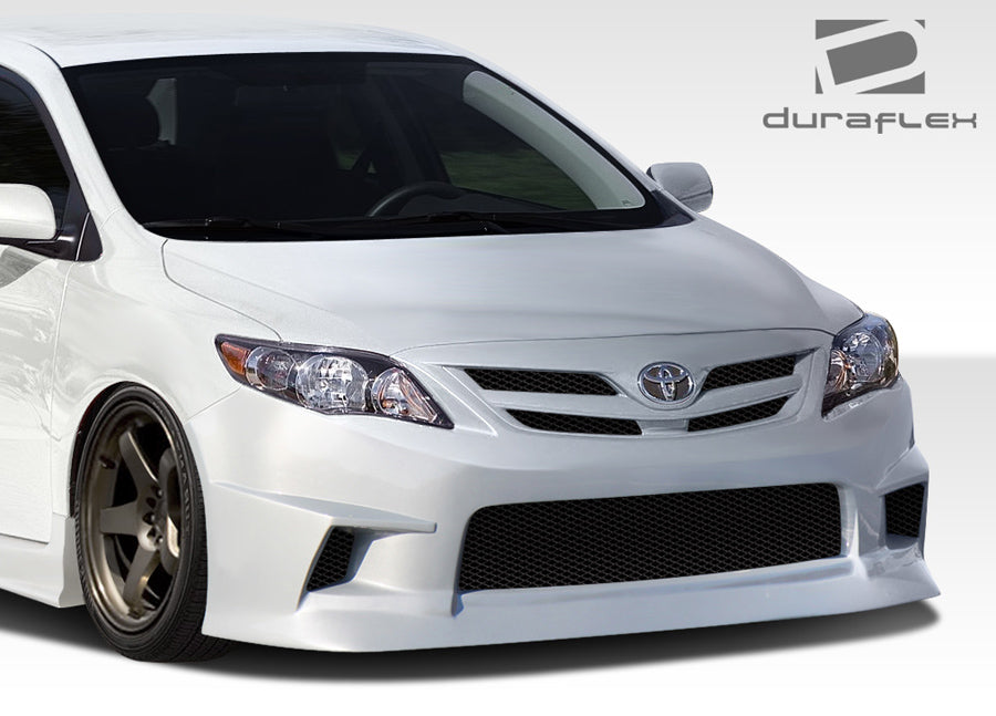 2011-2013 Toyota Corolla Duraflex GT Concept Body Kit - 4 Piece - Includes GT Concept Front Bumper Cover (108402) GT Concept Side Skirts Rocker Panels (108403) GT Concept Rear Bumper Cover (108404)