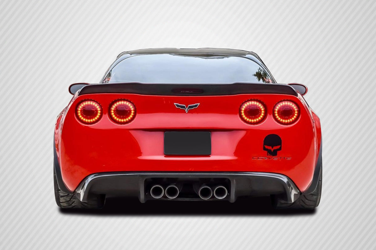 2005-2013 Chevrolet Corvette C6 Carbon Creations GT500 Rear Diffuser - 1 Piece