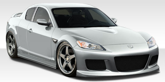 2009-2011 Mazda RX-8 Duraflex M-1 Speed Body Kit - 4 Piece - Includes M-1 Speed Front Bumper Cover (108512) M-1 Speed Side Skirts Rocker Panels (100584) GT Competition Rear Bumper Cover (100580)