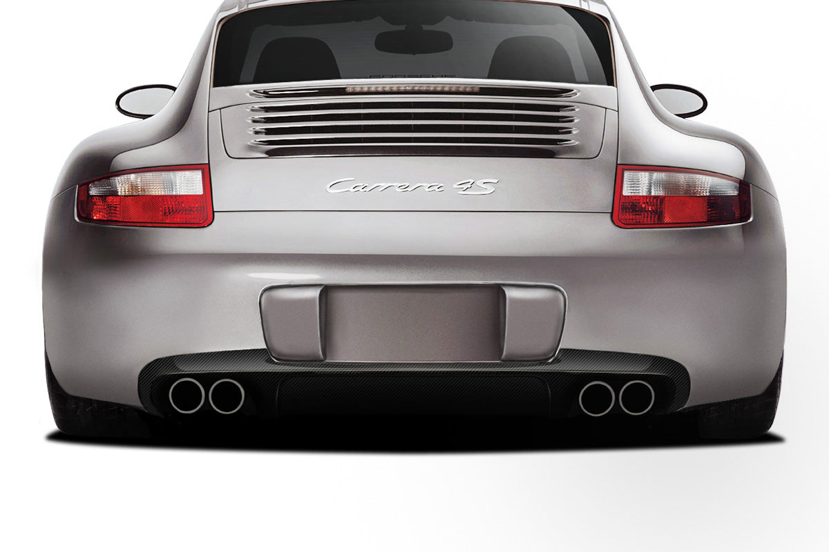2005-2008 Porsche 911 Carrera 997 Carrera Carbon AF-1 Rear Diffuser ( CFP ) - 1 Piece