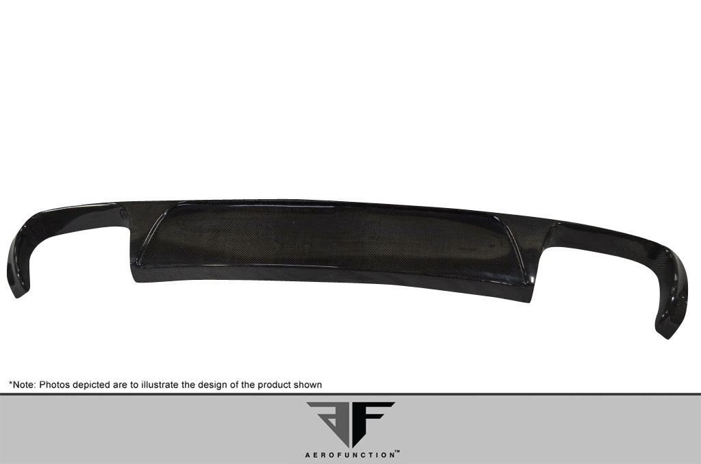 2005-2008 Porsche 911 Carrera 997 Carrera Carbon AF-1 Rear Diffuser ( CFP ) - 1 Piece