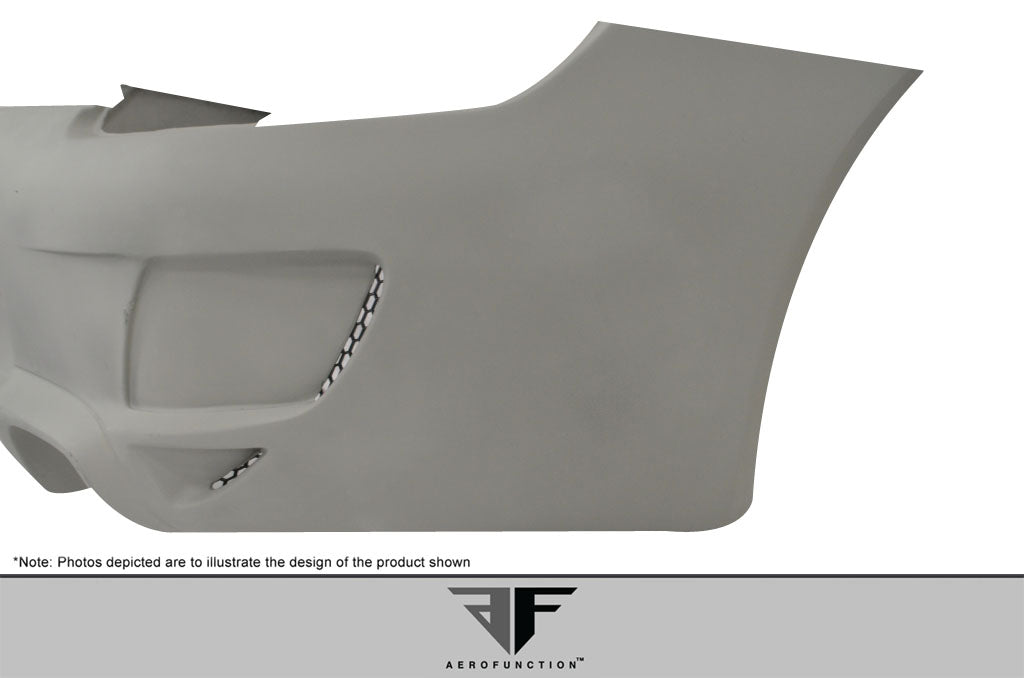2005-2008 Porsche 911 Carrera 997 Carrera AF-1 Rear Bumper Cover (will only fit c4/c4s) ( GFK ) - 1 Piece