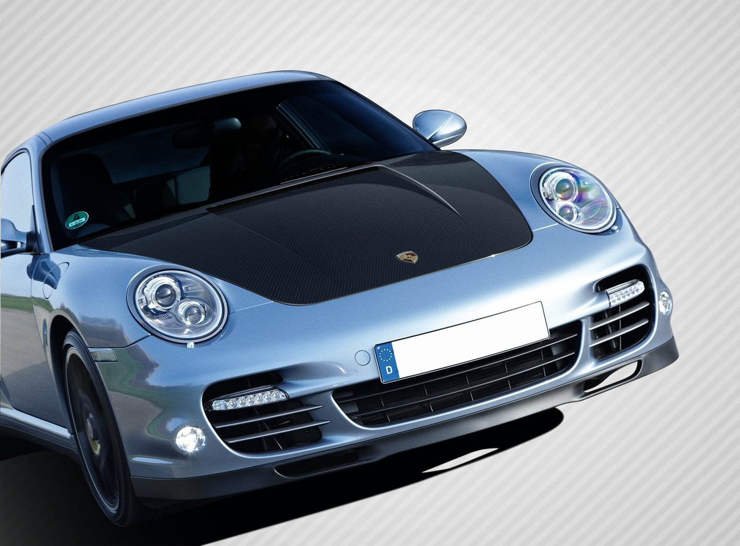 2006-2012 Porsche Cayman 2005-2012 Porsche Boxster 2005-2013 Porsche 997 Carbon Creations Eros Version 1 Hood - 1 Piece