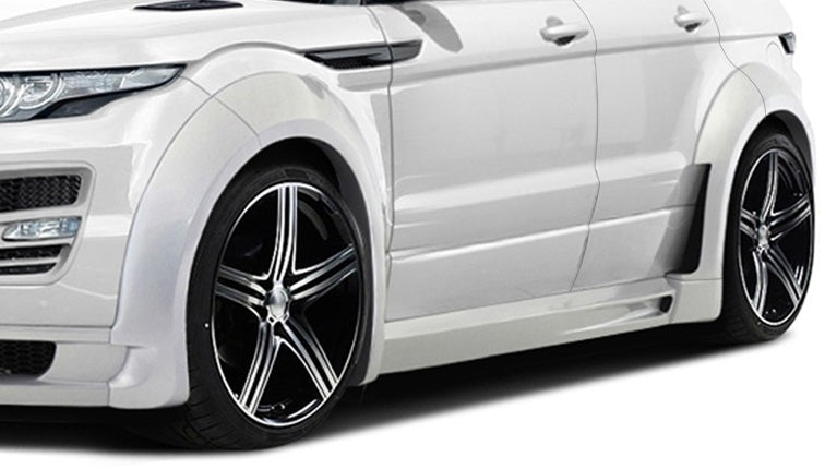 2012-2015 Land Rover Range Rover Evoque 5DR AF-1 Fender Flares ( GFK ) - 12 Piece
