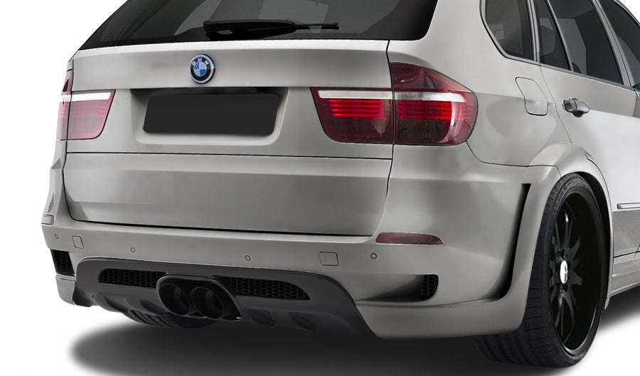 2010-2013 BMW X5 X5M E70 AF-1 Wide Body Rear Bumper Cover ( GFK ) - 1 Piece