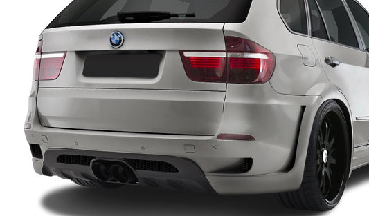 2010-2013 BMW X5 X5M E70 AF-1 Wide Body Rear Bumper Cover ( GFK ) - 1 Piece