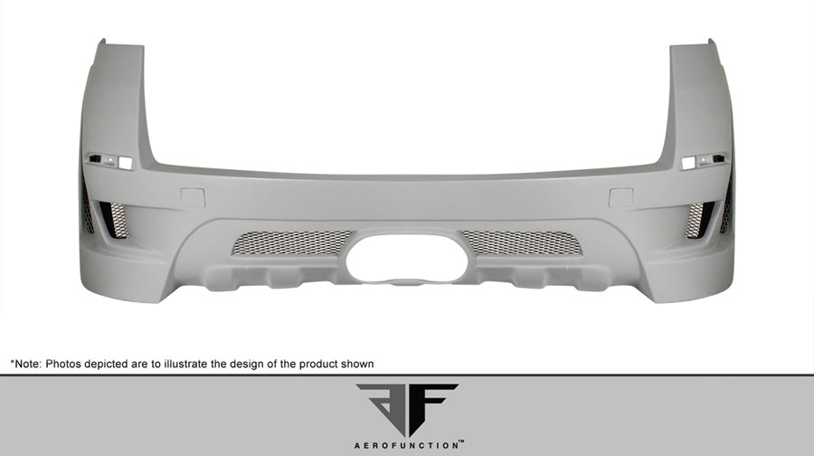 2010-2013 BMW X5 X5M E70 AF-1 Wide Body Rear Bumper Cover ( GFK ) - 1 Piece