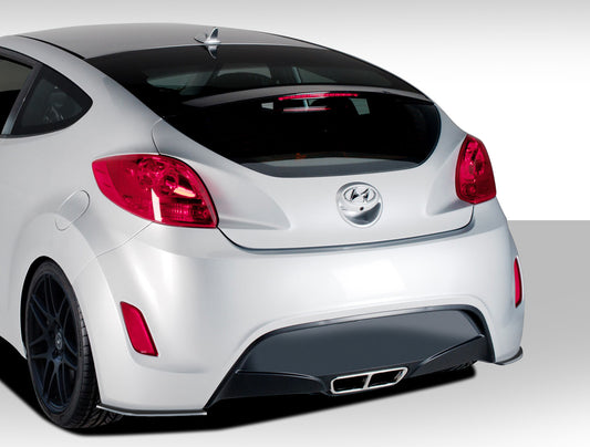 2012-2017 Hyundai Veloster Duraflex GT Racing Rear Splitters - 2 Piece