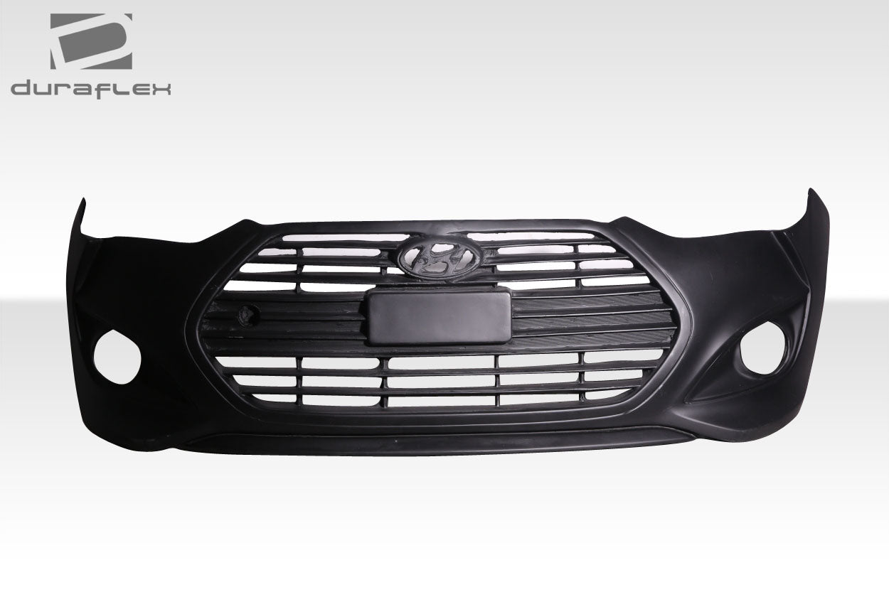 2012-2017 Hyundai Veloster Duraflex Turbo Look Front Bumper Cover - 1 Piece