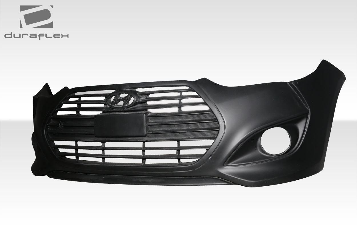 2012-2017 Hyundai Veloster Duraflex Turbo Look Front Bumper Cover - 1 Piece