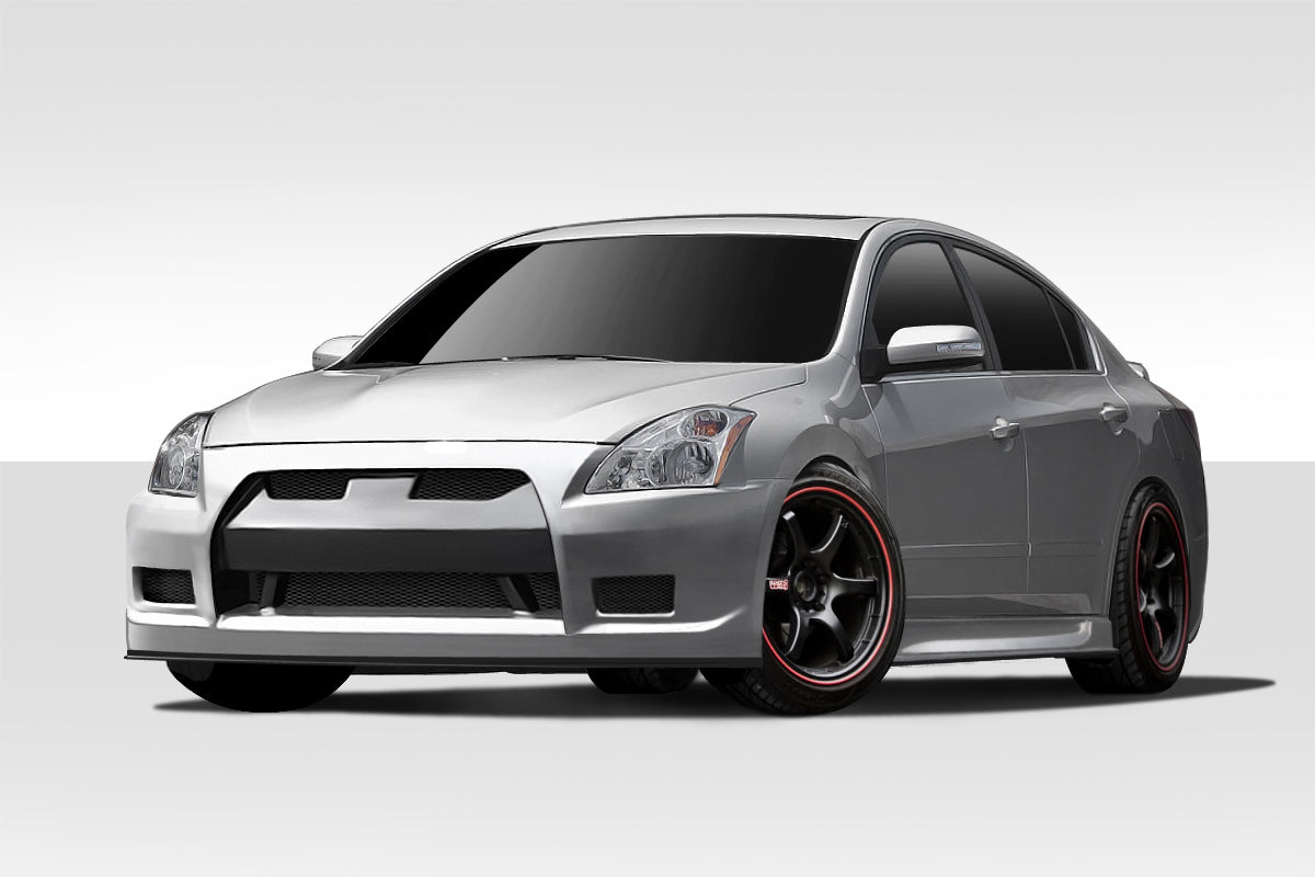 2010-2012 Nissan Altima 4DR Duraflex GT-R Body Kit - 4 Piece - Includes GT-R Front Bumper Cover (108854) Sigma Side Skirts Rocker Panels (105683) Sigma Rear Bumper Cover (105684)