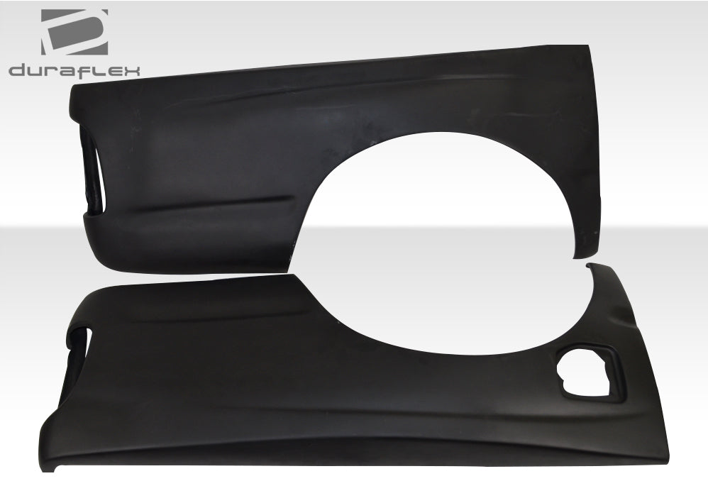 1995-2004 Toyota Tacoma Crew Cab Duraflex Off Road 4.5" Bulge Bedsides Rear Fenders - 2 Piece