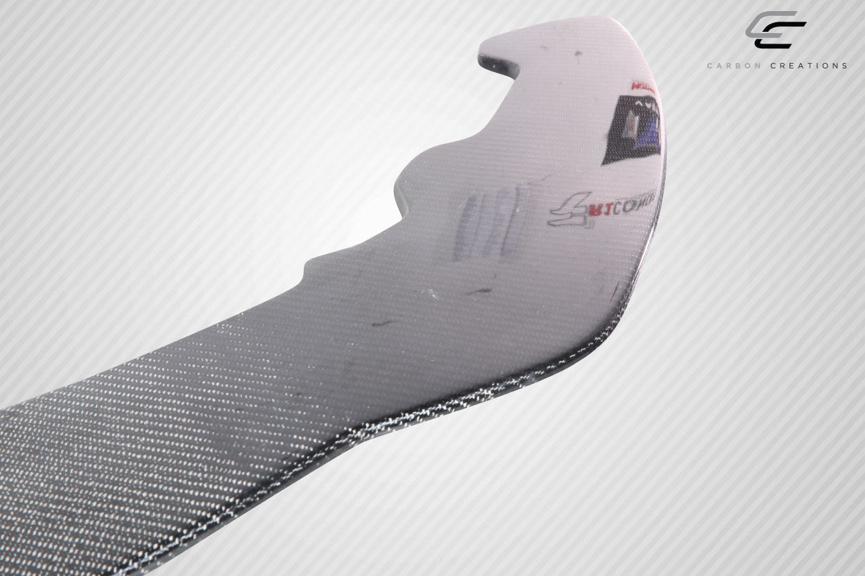 2012-2017 Hyundai Veloster Turbo Carbon Creations GT Racing Front Splitter - 1 Piece