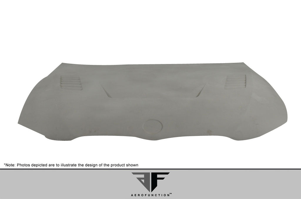 2007-2010 BMW 3 Series E92 2dr E93 Convertible AF-1 Hood ( GFK ) - 1 Piece