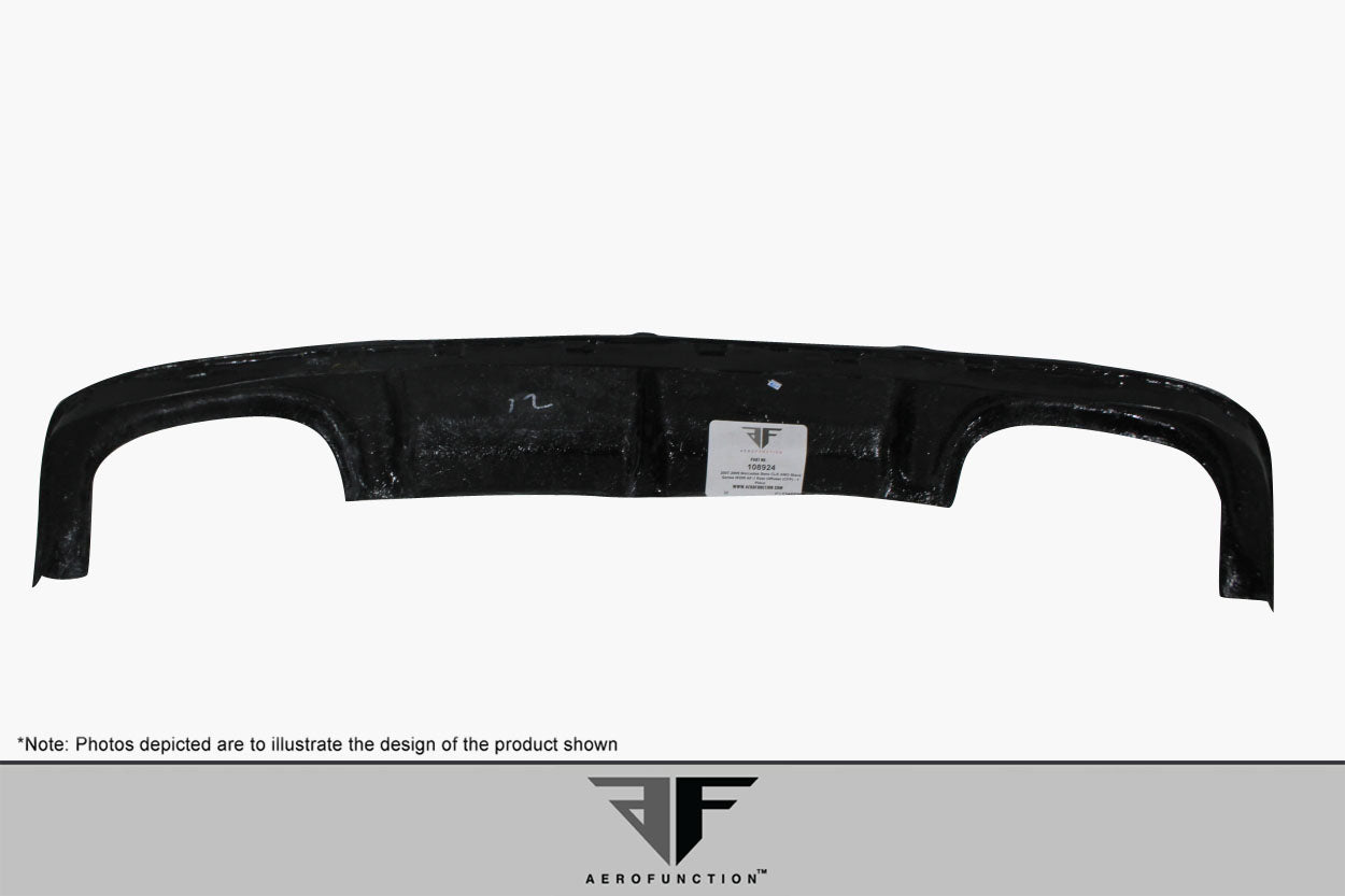 2007-2009 Mercedes CL63 W216 Black Series Carbon AF-1 Rear Diffuser ( CFP ) - 1 Piece