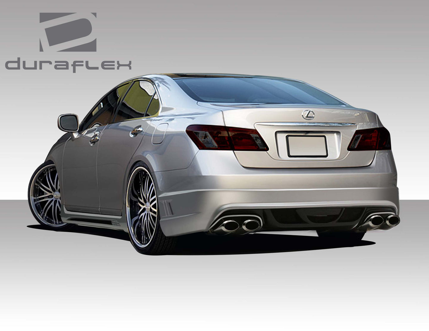 2007-2009 Lexus ES350 Duraflex AM-S Kit - 4 Piece - Includes AM-S Front Bumper Cover (108952) AM-S Side Skirt Rocker Panels (108953) AM-S Rear Bumper Cover (108954)