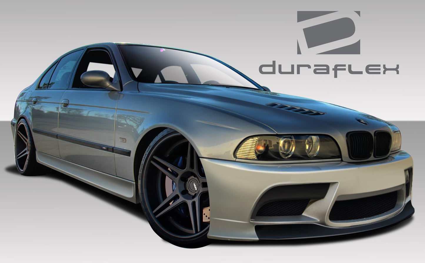 1997-2003 BMW 5 Series E39 Duraflex GT-S Body Kit - 4 Piece - Includes GT-S Front Bumper Cover (108975) GT-S Side Skirt Rocker Panels (108976) GT-S Rear Bumper Cover (108977)