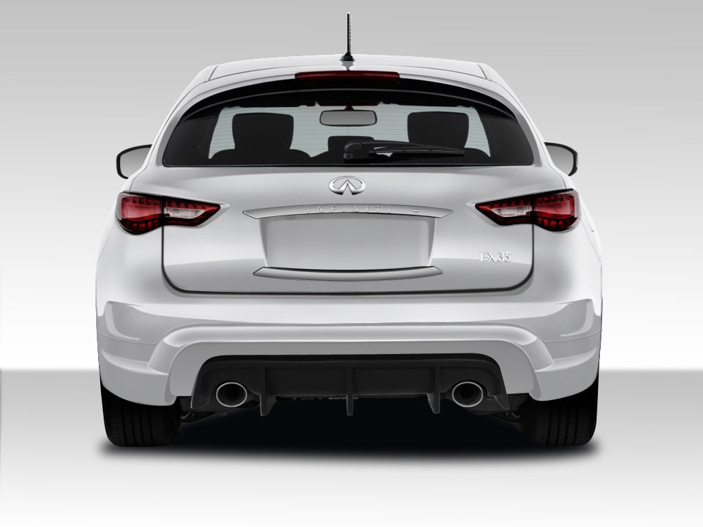 2009-2017 Infiniti FX35 FX50 QX70 Duraflex CT-R Rear Bumper Cover - 1 Piece