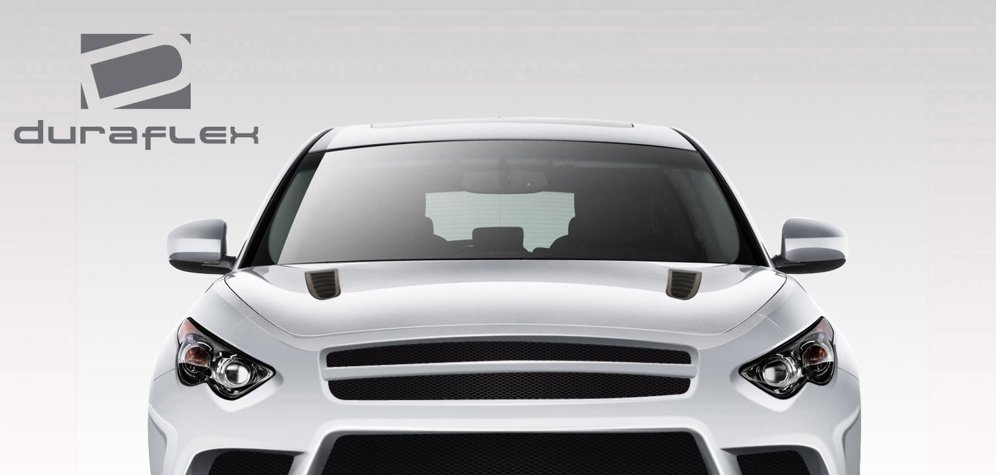 2009-2017 Infiniti FX35 FX50 QX70 Duraflex CT-R Hood - 1 Piece